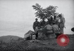 Image of US-Russian soldiers listen guitar Kaesong Korea 38th Parallel, 1945, second 23 stock footage video 65675028819