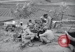 Image of US-Russian soldiers listen guitar Kaesong Korea 38th Parallel, 1945, second 59 stock footage video 65675028819