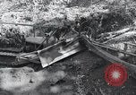 Standbild Bulldozer löscht Straße Birma, 1943, aus Sekunde 24 historischem Filmmaterial Videoclip 65675028820