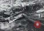 Standbild Bulldozer löscht Straße Birma, 1943, aus Sekunde 27 historischem Filmmaterial Videoclip 65675028820