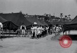 Image of Korean refugees at Tent City Kaesong Korea, 1947, second 14 stock footage video 65675028822