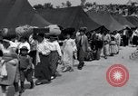 Image of Korean refugees at Tent City Kaesong Korea, 1947, second 22 stock footage video 65675028822