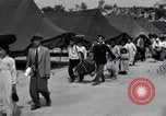 Image of Korean refugees at Tent City Kaesong Korea, 1947, second 25 stock footage video 65675028822