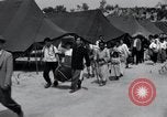Image of Korean refugees at Tent City Kaesong Korea, 1947, second 26 stock footage video 65675028822