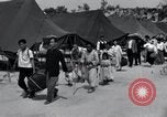 Image of Korean refugees at Tent City Kaesong Korea, 1947, second 27 stock footage video 65675028822