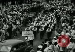 Image coréen étudiants et civils de bandes mars Séoul Corée, 1948, de la seconde 26 séquences d'archives historiques vidéo 65675028828