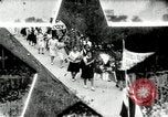 Image of Independene Day celebrations at Tower of Liberation Pyongyang North Korea, 1948, second 1 stock footage video 65675028836
