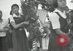Image of Independene Day celebrations at Tower of Liberation Pyongyang North Korea, 1948, second 8 stock footage video 65675028836