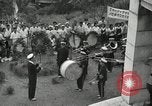 Image of Independene Day celebrations at Tower of Liberation Pyongyang North Korea, 1948, second 19 stock footage video 65675028836