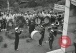Image of Independene Day celebrations at Tower of Liberation Pyongyang North Korea, 1948, second 20 stock footage video 65675028836