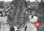 Image of Independene Day celebrations at Tower of Liberation Pyongyang North Korea, 1948, second 28 stock footage video 65675028836