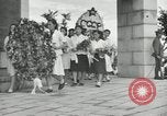 Image of Independene Day celebrations at Tower of Liberation Pyongyang North Korea, 1948, second 32 stock footage video 65675028836