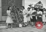 Image of Independene Day celebrations at Tower of Liberation Pyongyang North Korea, 1948, second 34 stock footage video 65675028836