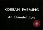 Image of Korean rice farmer Kim and family Korea, 1936, second 3 stock footage video 65675028840