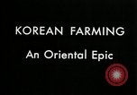 Image of Korean rice farmer Kim and family Korea, 1936, second 7 stock footage video 65675028840