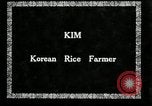 Image of Korean rice farmer Kim and family Korea, 1936, second 57 stock footage video 65675028840