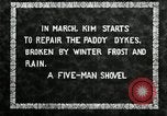 Image of Korean farmers using shovel Korea, 1936, second 8 stock footage video 65675028841