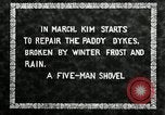 Image of Korean farmers using shovel Korea, 1936, second 10 stock footage video 65675028841