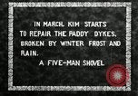 Image of Korean farmers using shovel Korea, 1936, second 11 stock footage video 65675028841