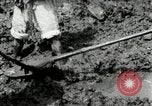 Image of Korean farmers using shovel Korea, 1936, second 50 stock footage video 65675028841