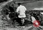 Standbild koreanischen Landwirt das Ox-pflügen Korea, 1936, aus Sekunde 42 historischem Filmmaterial Videoclip 65675028845