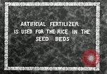 Image of Korean farmers plant seedlings Korea, 1936, second 5 stock footage video 65675028849