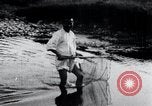 Image of Korean farmers fishing Korea, 1936, second 9 stock footage video 65675028852