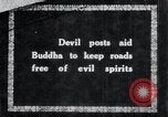 Image of Devil Post in crop field Korea, 1936, second 1 stock footage video 65675028853