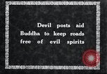 Image of Devil Post in crop field Korea, 1936, second 3 stock footage video 65675028853