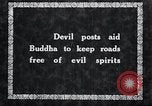 Image of Devil Post in crop field Korea, 1936, second 5 stock footage video 65675028853