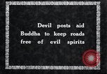 Image of Devil Post in crop field Korea, 1936, second 6 stock footage video 65675028853
