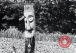 Image of Devil Post in crop field Korea, 1936, second 11 stock footage video 65675028853