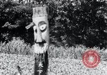 Image of Devil Post in crop field Korea, 1936, second 13 stock footage video 65675028853