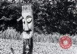 Image of Devil Post in crop field Korea, 1936, second 14 stock footage video 65675028853