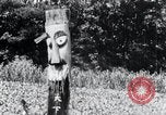 Image of Devil Post in crop field Korea, 1936, second 15 stock footage video 65675028853