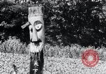Image of Devil Post in crop field Korea, 1936, second 16 stock footage video 65675028853