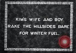 Image of Korean farmer's wife and son collect wood Korea, 1936, second 4 stock footage video 65675028854