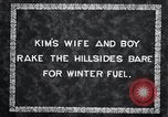 Image of Korean farmer's wife and son collect wood Korea, 1936, second 6 stock footage video 65675028854