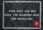 Image of Korean farmer's wife and son collect wood Korea, 1936, second 7 stock footage video 65675028854