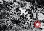 Image of Korean farmer's wife and son collect wood Korea, 1936, second 21 stock footage video 65675028854