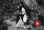 Image of Korean farmer's wife and son collect wood Korea, 1936, second 42 stock footage video 65675028854