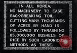 Image of threshing Korea, 1936, second 14 stock footage video 65675028861