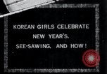 Immagine di Le ragazze in coreano Corea, 1936, secondo 1 filmato di repertorio 65675028868