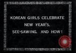 Immagine di Le ragazze in coreano Corea, 1936, secondo 3 filmato di repertorio 65675028868