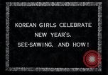 Immagine di Le ragazze in coreano Corea, 1936, secondo 6 filmato di repertorio 65675028868