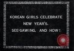 Immagine di Le ragazze in coreano Corea, 1936, secondo 8 filmato di repertorio 65675028868