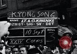 Standbild US-Firma B 184th Infanterie Regiment Kyongsong Südkorea, 1945, aus Sekunde 7 historischem Filmmaterial Videoclip 65675028873