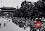 Standbild US-Firma B 184th Infanterie Regiment Kyongsong Südkorea, 1945, aus Sekunde 10 historischem Filmmaterial Videoclip 65675028873