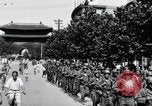 Standbild US-Firma B 184th Infanterie Regiment Kyongsong Südkorea, 1945, aus Sekunde 14 historischem Filmmaterial Videoclip 65675028873