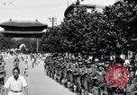 Standbild US-Firma B 184th Infanterie Regiment Kyongsong Südkorea, 1945, aus Sekunde 16 historischem Filmmaterial Videoclip 65675028873